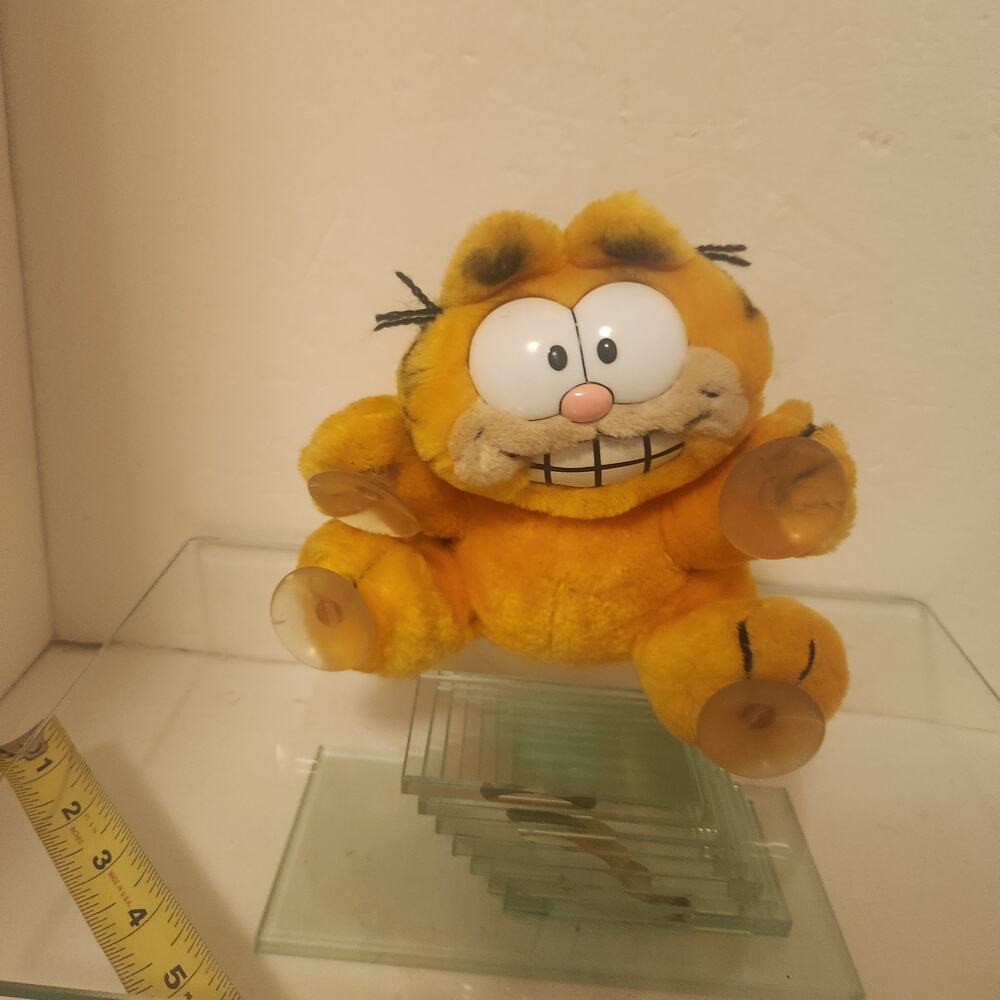 Vintage Garfield Stuffy Window Cling by Dakine